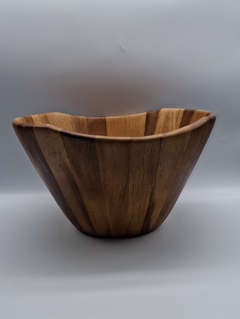 Lipper Tall Wooden Bowl